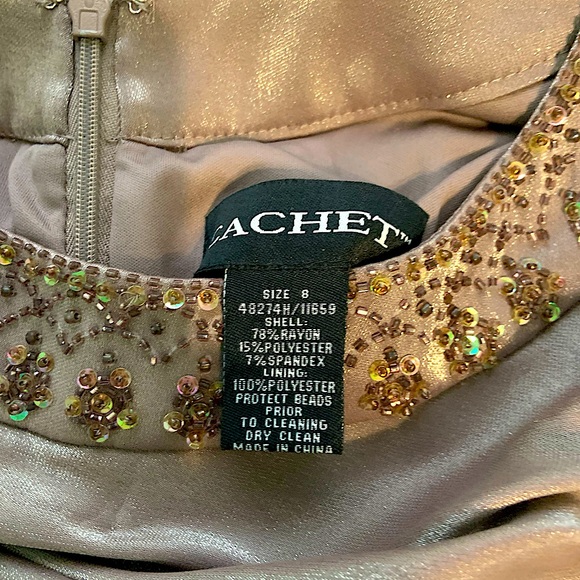 Cache ruched formal dress. Never worn! - Picture 2 of 4